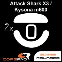Corepad Skatez PRO 285 Attack Shark X3 / Kysona M600